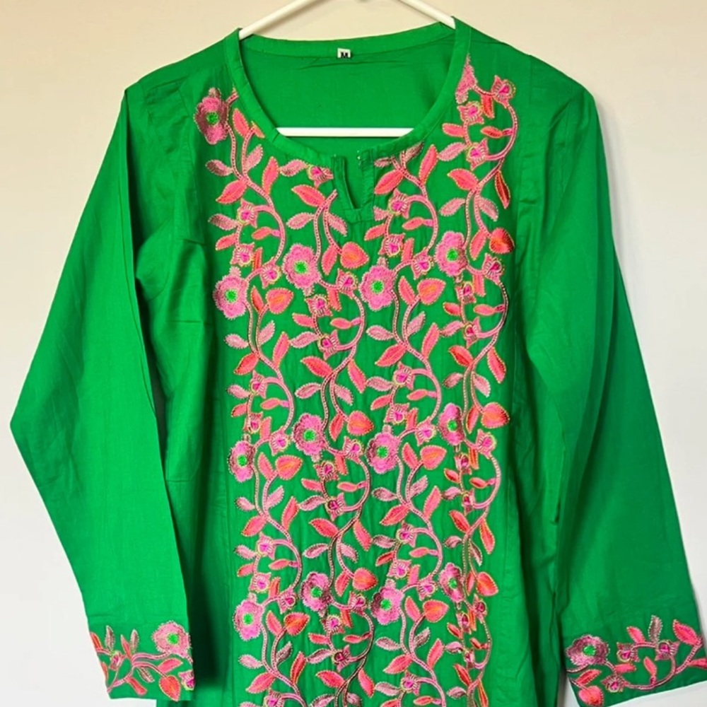 Green kurti Pakistani/ Indian
